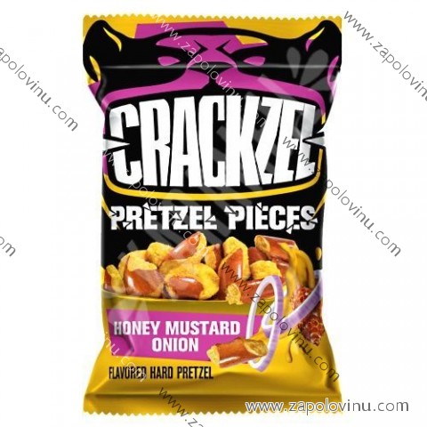 Crackzel kousky preclíku s příchutí med hořčice cibule 65g do 13.7.2025