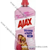 Ajax Strong + Safe univerzální hygienický čisticí prostředek 1 l