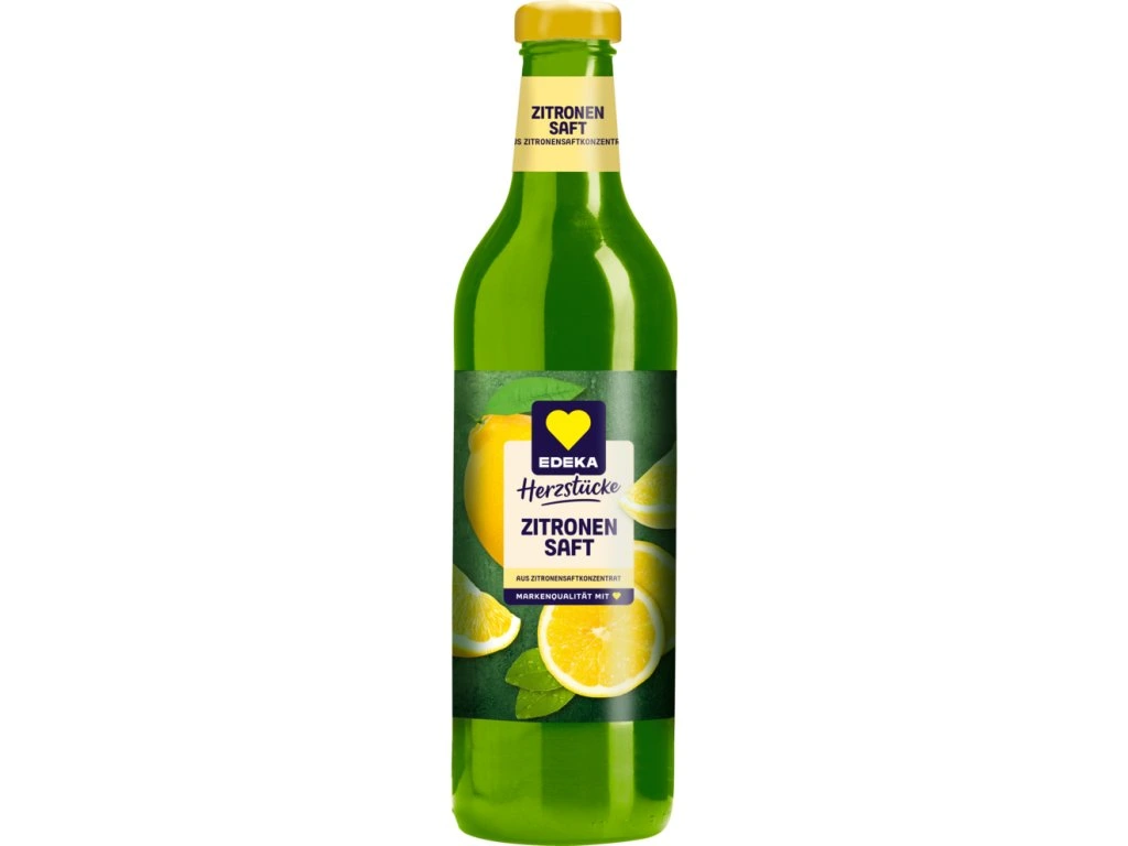 Edeka 100% citrónová šťáva 750 ml