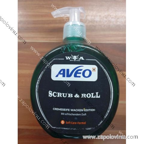 Aveo krémové mýdlo Scrub a Roll 500 ml
