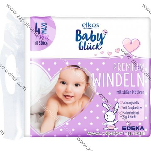 Elkos Premium dětské pleny MAXI 7-16kg 38ks