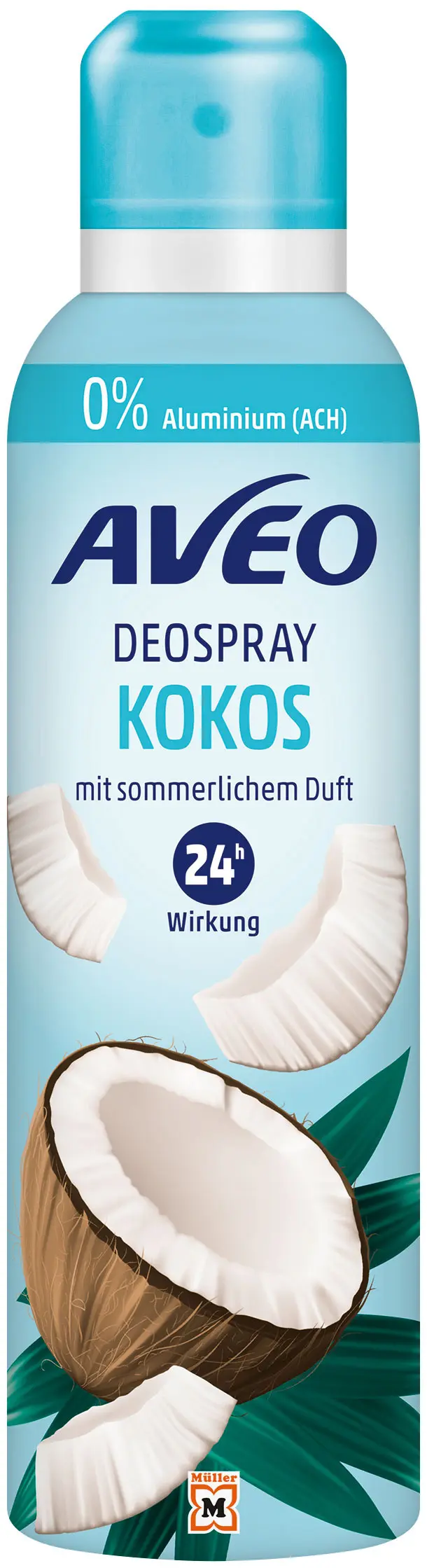 AVEO deodorant ve spreji s kokosem 24h 200 ml