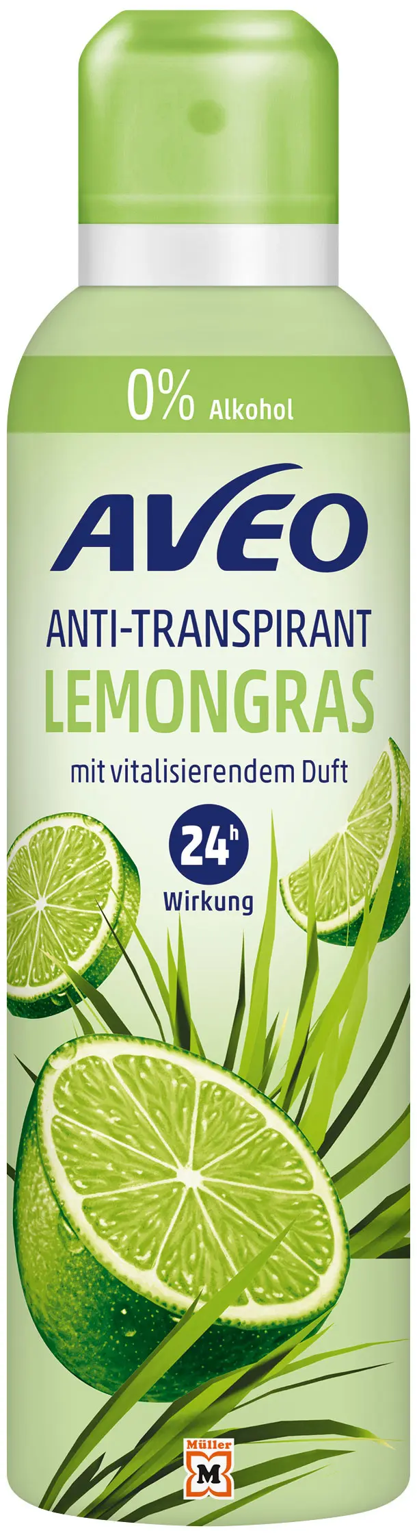 AVEO antiperspirant s citronovou trávou 200 ml