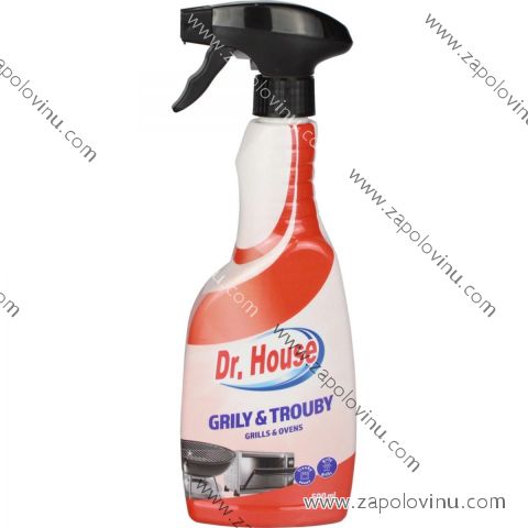 DR. HOUSE ČISTIČ GRILŮ A TRUB V ROZPRAŠOVAČI 500 ML