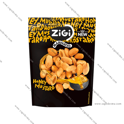 Zigi Marinated Mustard arašídy s příchutí hořčice 70g