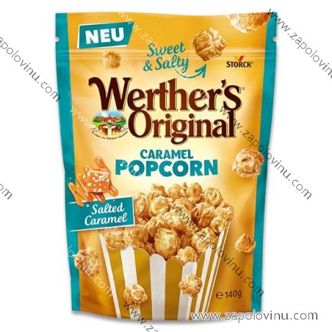 WERTHER'S Original Popcorn slaný karamel 140g