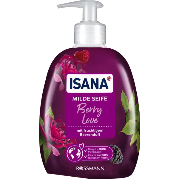 ISANA jemné mýdlo Berry Love 500ml