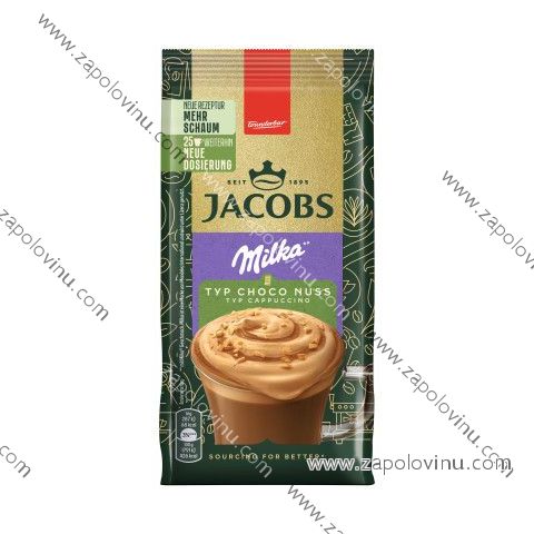 Jacobs Cappuccino čokoládovo-ořechová Milka 400g