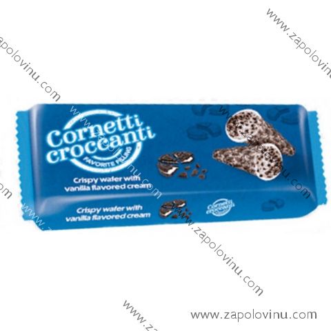 CORNETTI CROCCANTI sušnko vanilkový krém kornouty 100G