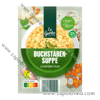 LE GUSTO Sáčková polévka písmenková 81g 3 porce
