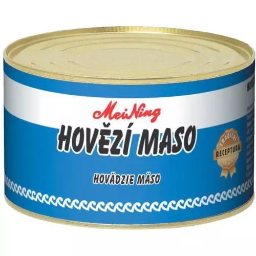 Mei Ning hovězí maso ve vlastní šťávě 400g