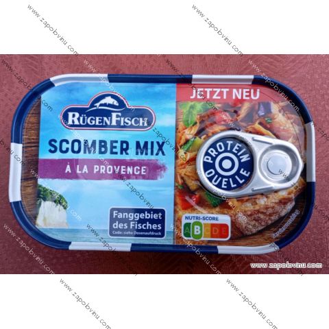 Rugen Fisch Scomber Mix v Provensálském stylu 120 g