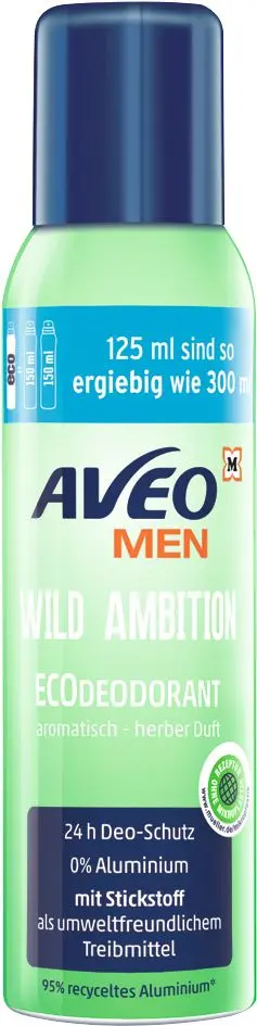 AVEO MEN Wild Ambition ECO Deodorant 125 ml