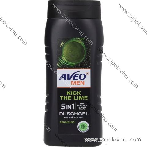 AVEO MEN sprchový gel Kick the Lime 5v1 300 ml