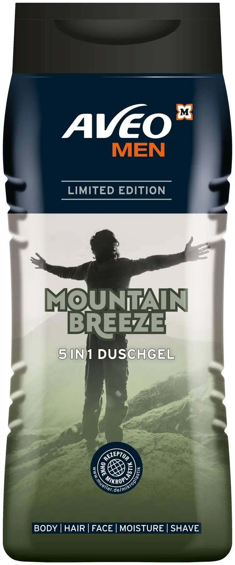 AVEO MEN Sprchový gel 5v1 Mountain Breeze 300 ml
