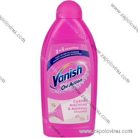 Vanish Oxi Action 2v1 na koberce a čalounění pro strojní a ruční čištění 500 ml
