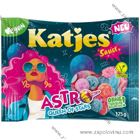 Katjes Astro Queen of Stars Sauer 175g