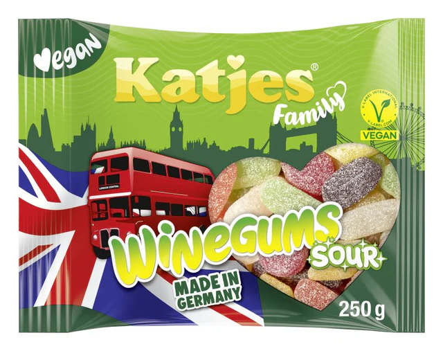 Katjes Family Winegums Sour 250g