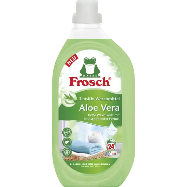 Frosch gel Sensitive Aloe Vera 24 WL