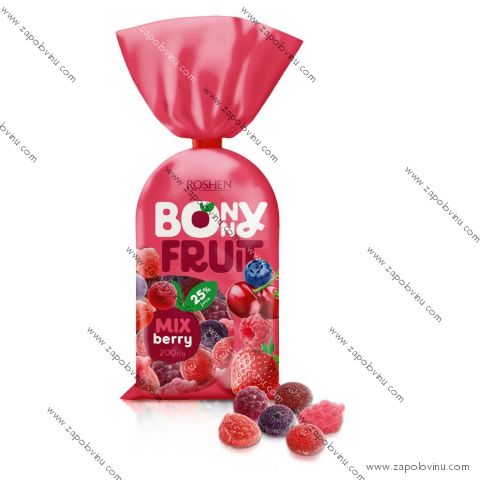 Roshen Bonny Fruit Berry mix 200g