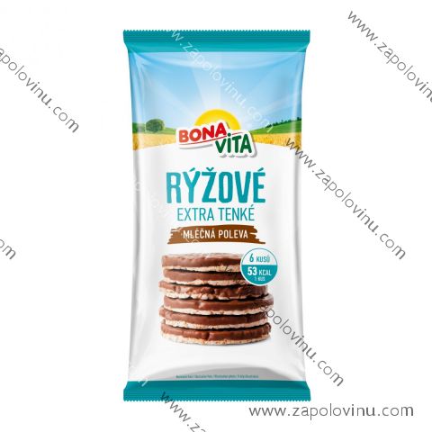Bona Vita rýžové chlebíčky s mléčnou polevou 70g
