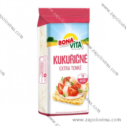 Bona Vita Kukuřičné chlebíčky extra tenké 80 g