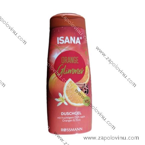 ISANA Krémový Sprchový gel s ovocnou vůní pomerančů a skořice 300 ml