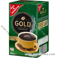 G+G GOLD pražená káva, aromatická, mletá 500g