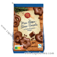 Wintertraum mini perníčky srdíčka hvězdičky preclíky v mléčné 400 g