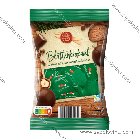 Wintertraum Čokoládové Šišky plněná mletými, karamelizovanými ořechy 150 g