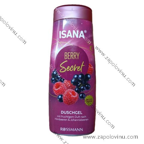 ISANA Krémový Sprchový gel  tajemství bobulí 300 ml