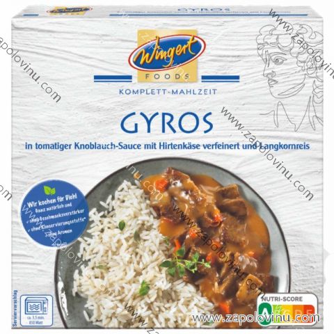 Wingert Foods Gyros s rýží 375 g