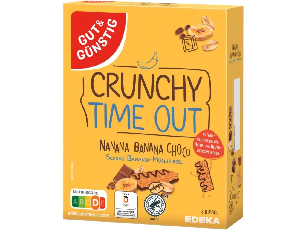 G+G Müsli tyčinky s čokoládou a banánem 8x25g