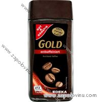 G+G Gold rozpustná káva bez kofeinu 100% arabica 100g