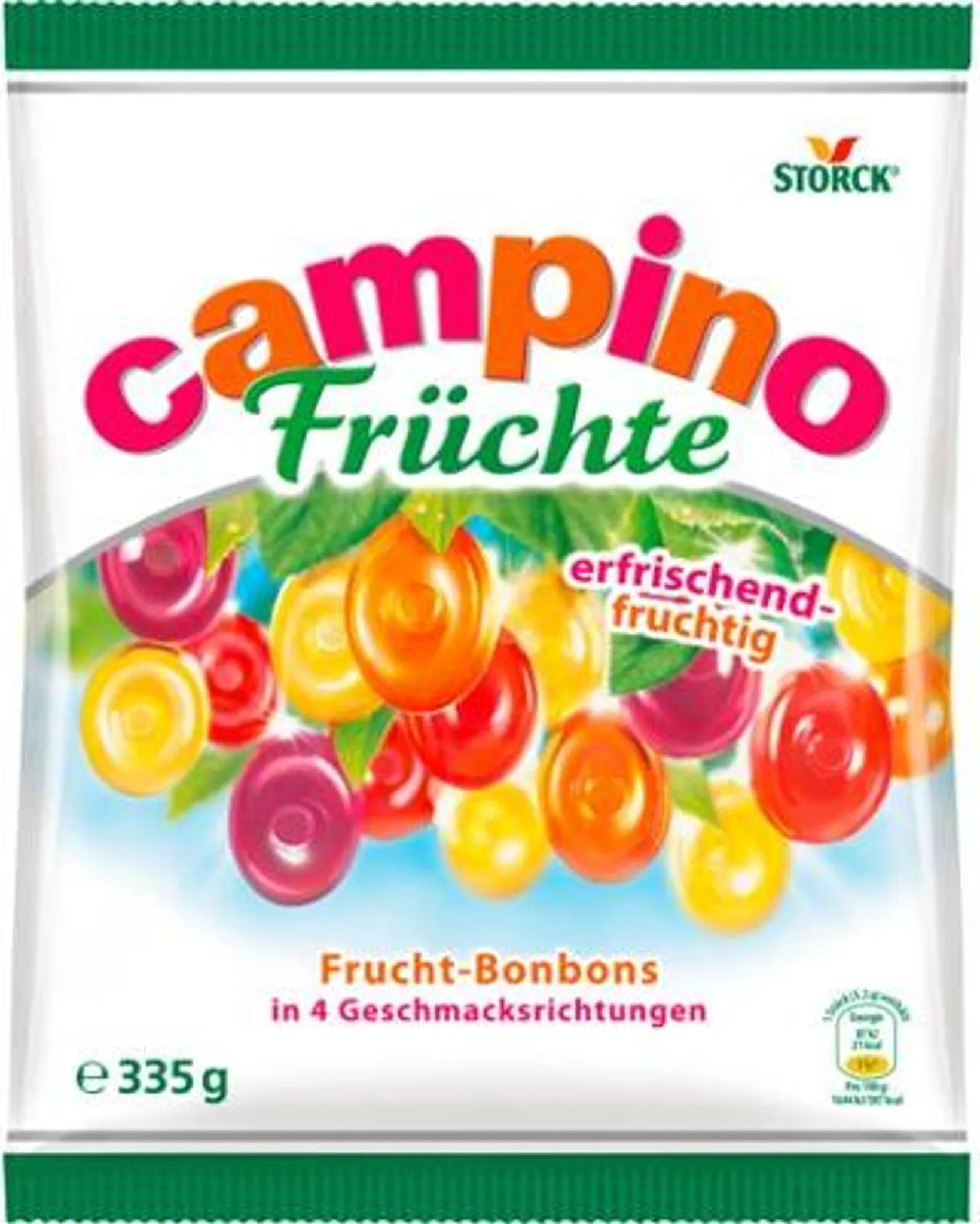 STORCK bonbón Campino Fruits 335g