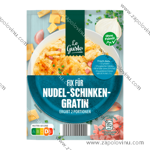 LE Gusto Základ pro gratinované nudle se šunkou 35g