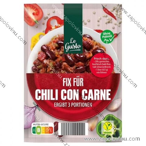 LE Gusto Základ pro Chili Con Carne 34g