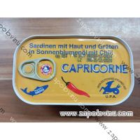 Capricorne Sardinky ve slunečnicovém oleji s chilli 125g