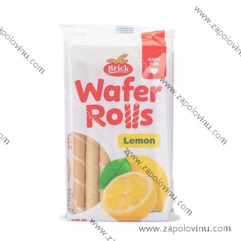 Brick Trubičky plněné lemon 150g