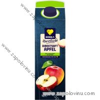 EDEKA Jablečný 100% džus Heart Pieces přirozeně zakalený 1l