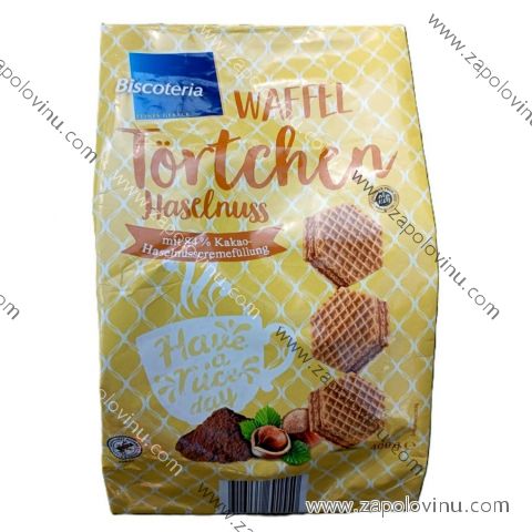 Biscoteria Wafle s lísko oříškovým krémem 400 g