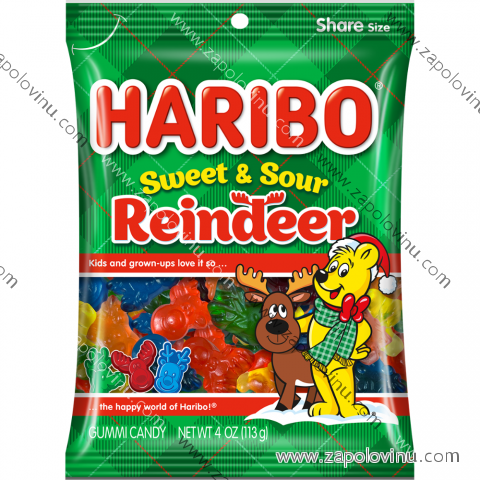 Haribo Sweet a Sours Reindreer 160g