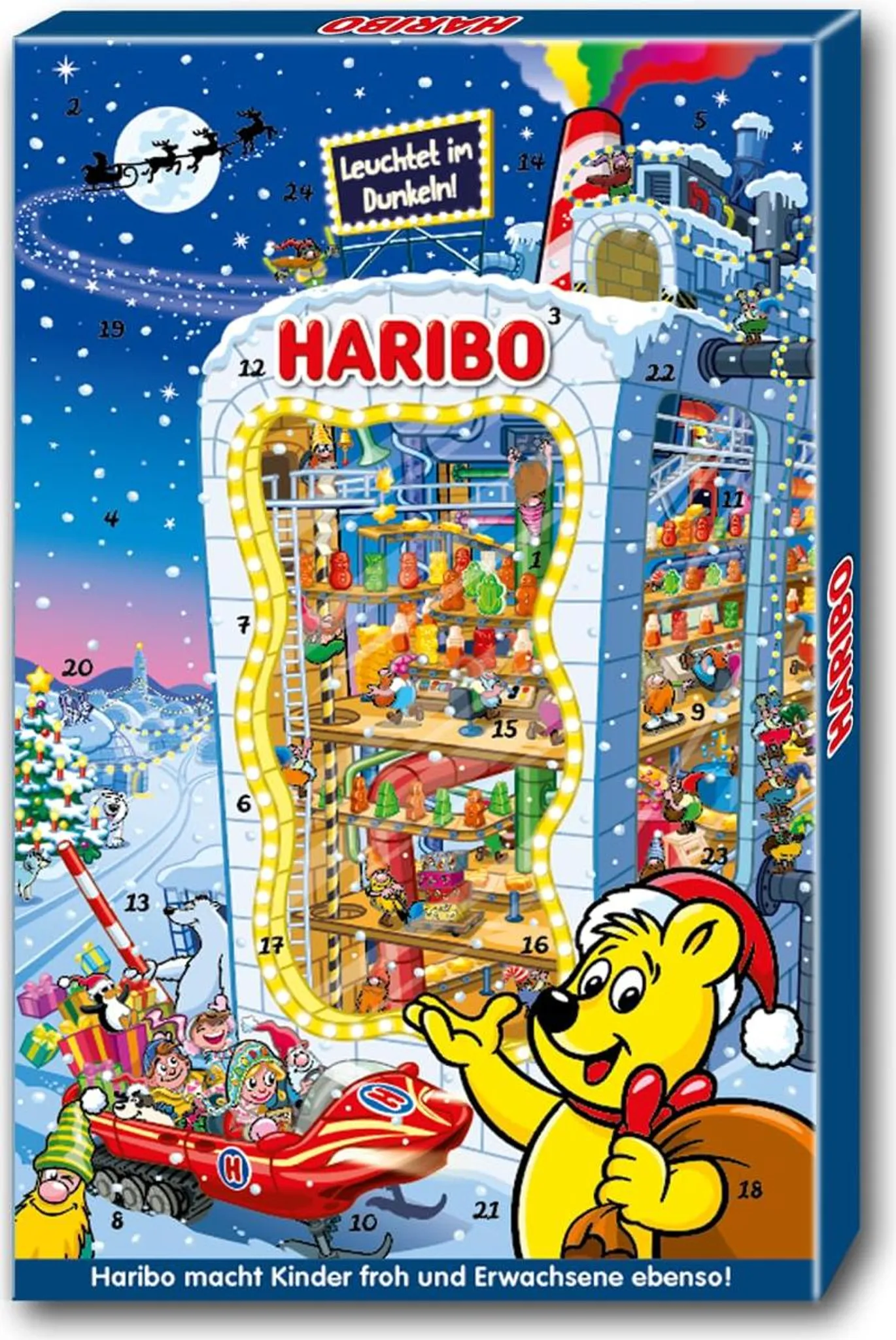 HARIBO adventní kalendář 300g