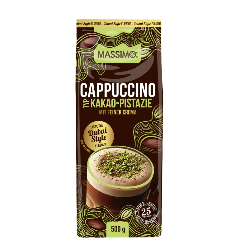 Massimo Cappuccino Cacao Pistache 500 g