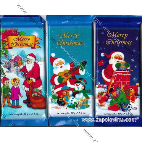 Chocoyoco kakaová pochoutka Merry Christmas 80g