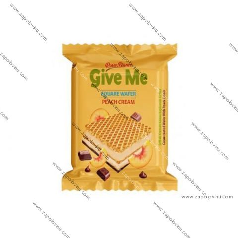 Give Me Oplatka Peach cream 30g