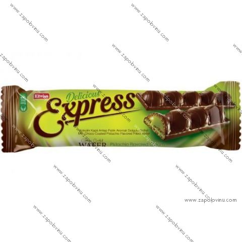 Elvan Express Dubai Wafer pistáciová v čokoládě 30 g