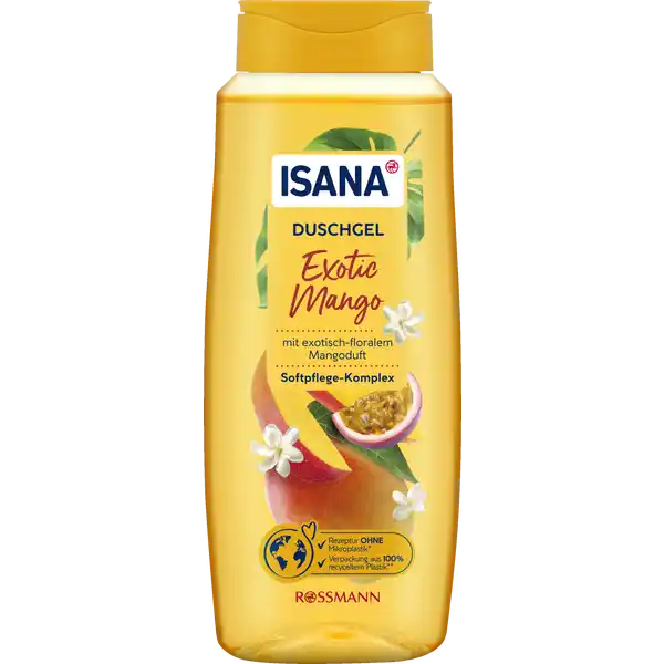 ISANA sprchový gel s exotickým mangem 500 ml