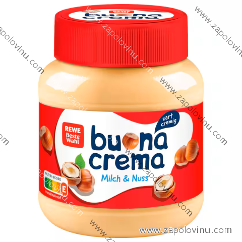 REWE Nejlepší výběr Buona Crema mléko a ořechy 400g