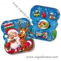 VIDAS Želé Santa+poping 25g